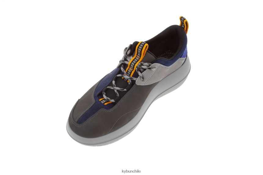 zapatos gris azul 4NRT6L105 carlos hombres kybun