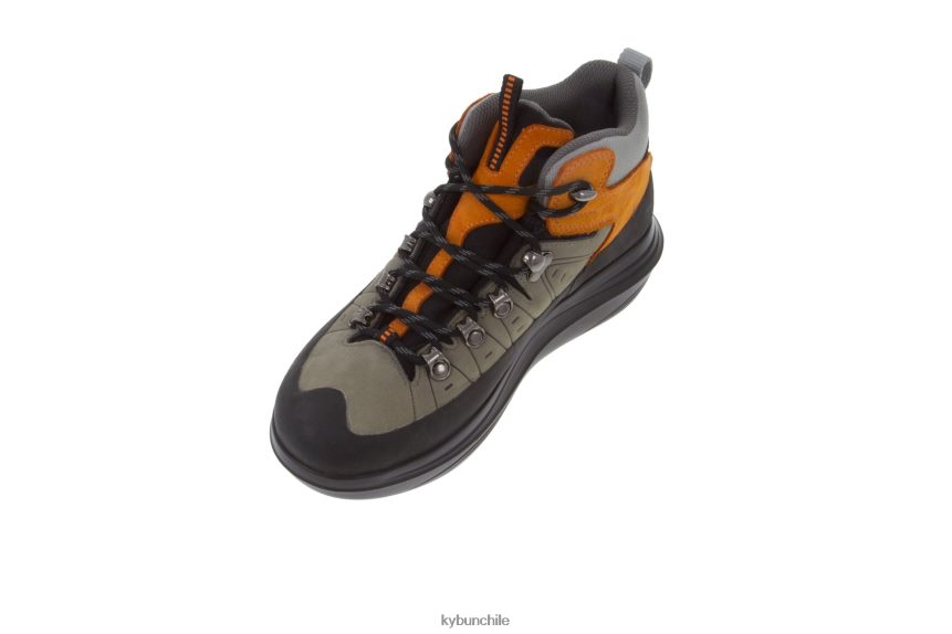 zapatos naranja 4NRT6L75 baekdu mujer kybun
