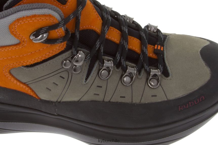 zapatos naranja 4NRT6L75 baekdu mujer kybun