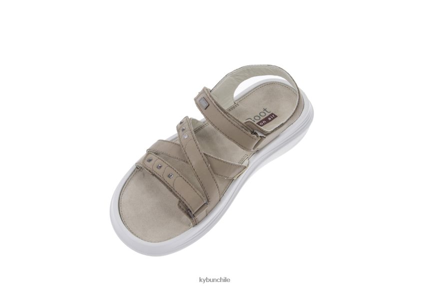 zapatos beige 4NRT6L82 genf 15 mujer kybun