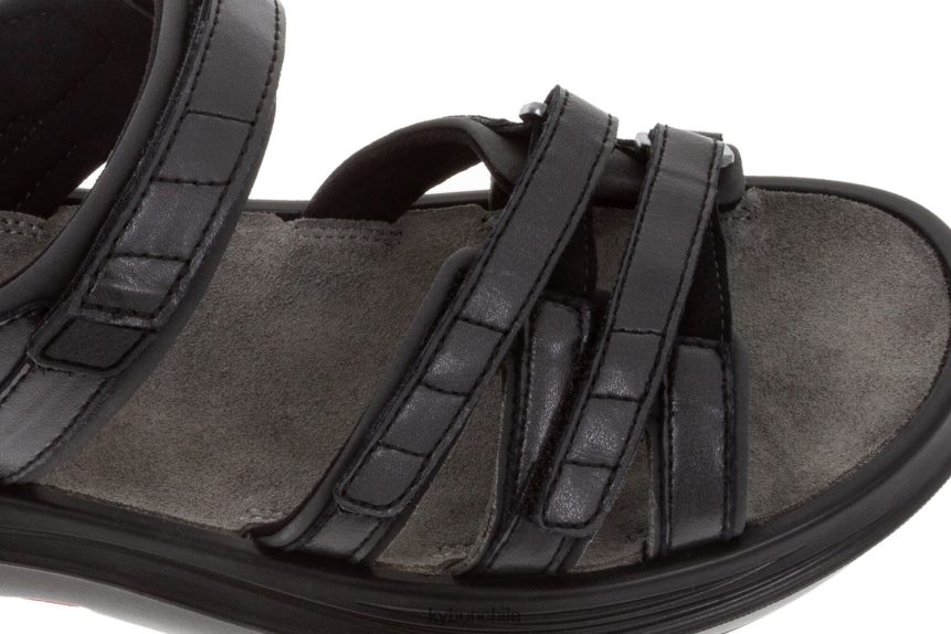 zapatos negro 4NRT6L1 tesina mujer kybun