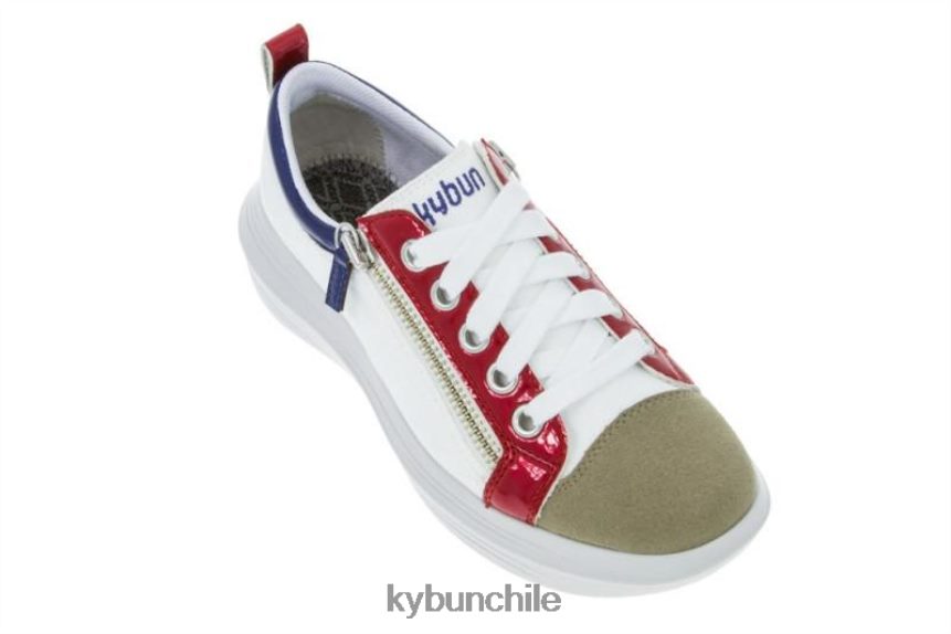 zapatos rojo 4NRT6L55 nyón mujer kybun